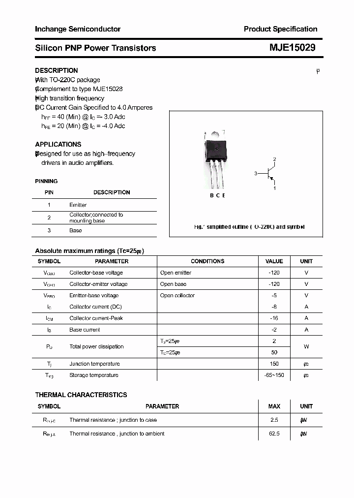 MJE15029_3415743.PDF Datasheet