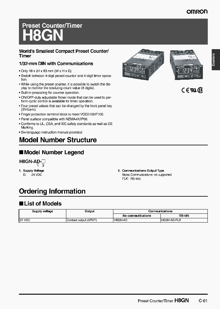 H8GN-AD-FLK_3419343.PDF Datasheet