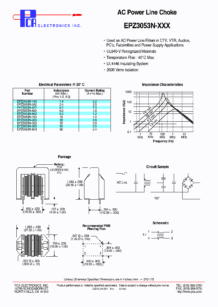 EPZ3053N-952_3419299.PDF Datasheet