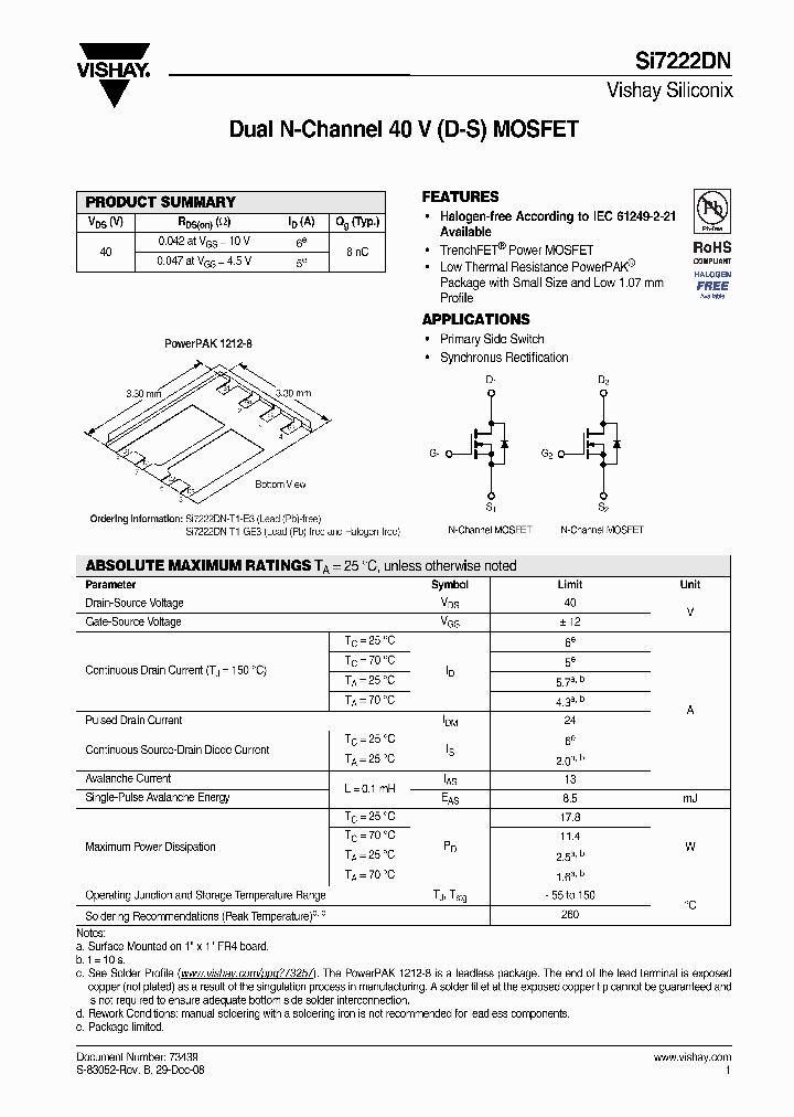 SI7222DN-T1-E3_3420094.PDF Datasheet