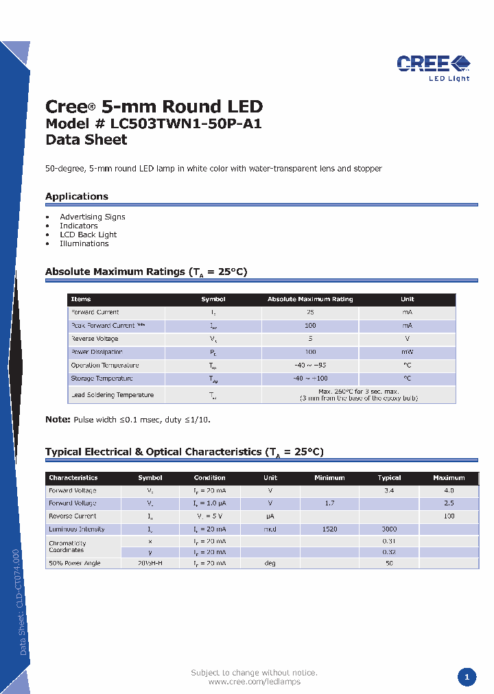 LC503TWN1-50P-A1_3425910.PDF Datasheet