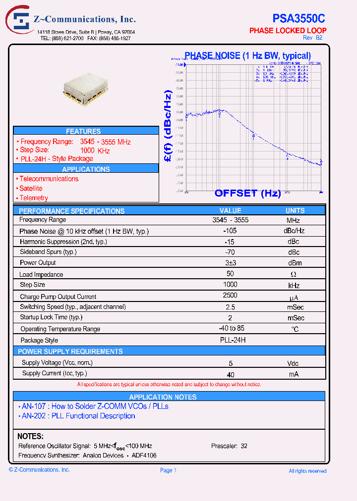 PSA3550C10_3426881.PDF Datasheet