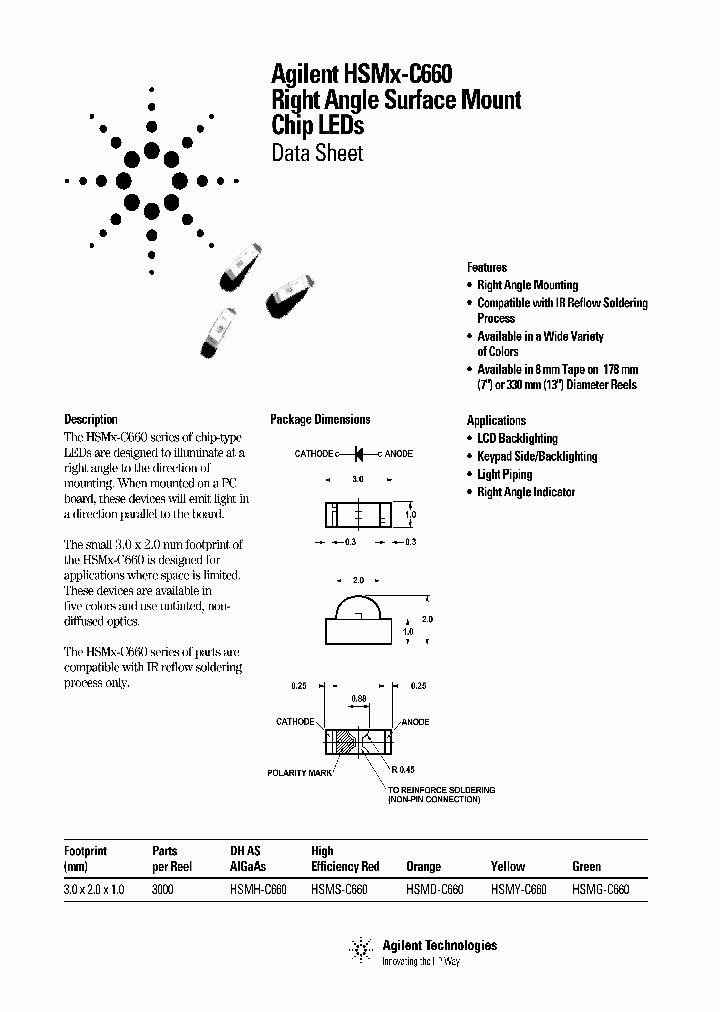 HSMX-C660_3432910.PDF Datasheet