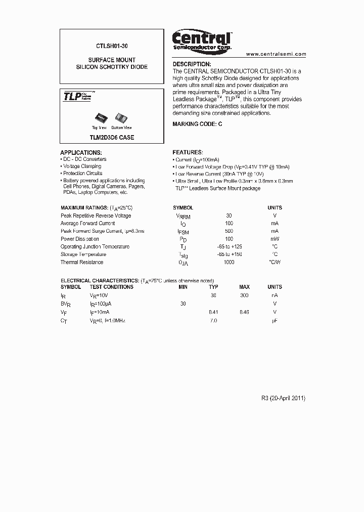 CTLSH01-30_3433390.PDF Datasheet