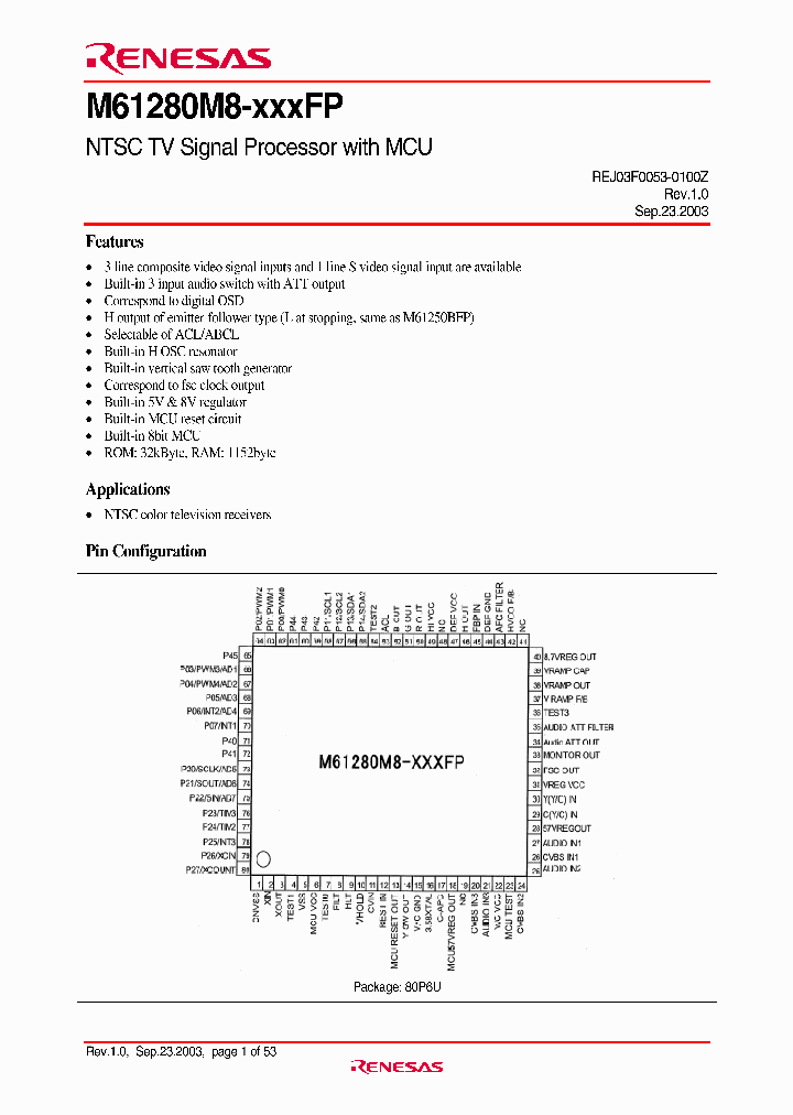 M61280MX-XXXFF_3433394.PDF Datasheet