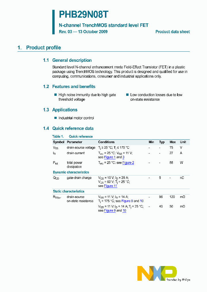 PHB29N08T_3435429.PDF Datasheet