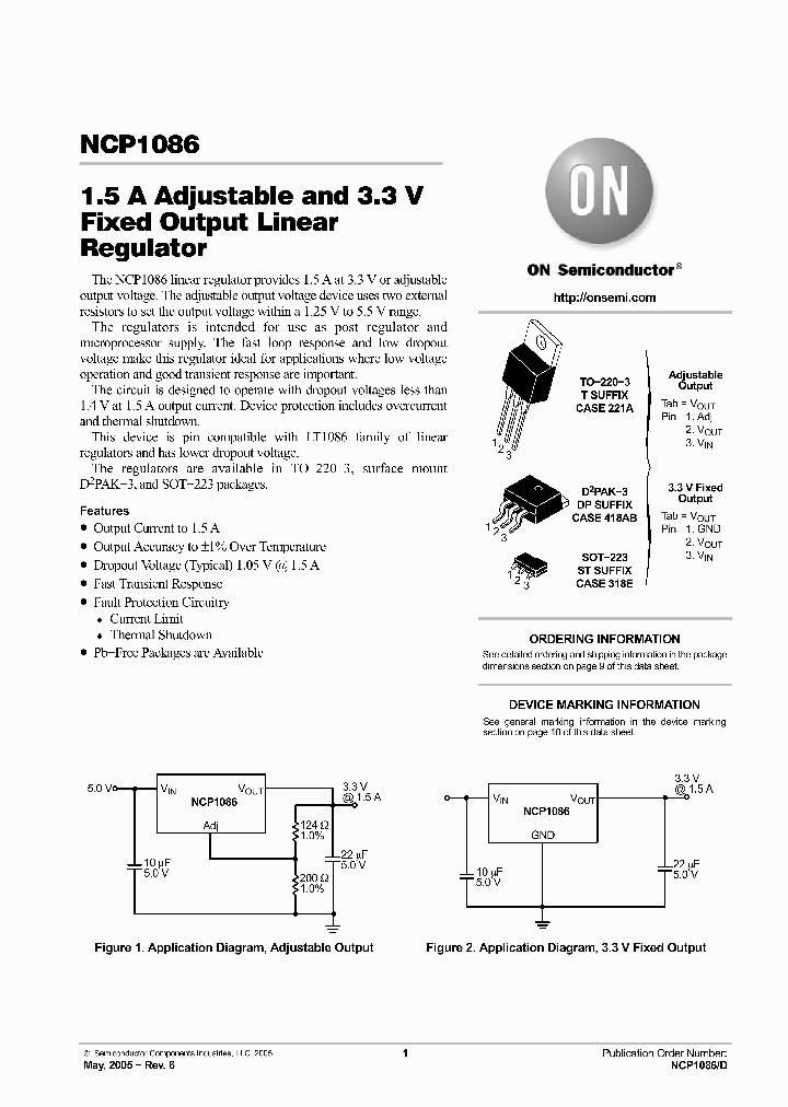 NCP1086D2T-033_3437771.PDF Datasheet