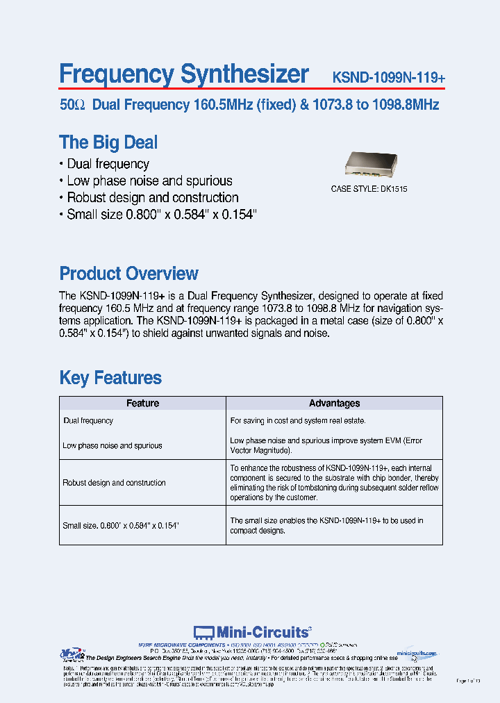 KSND-1099N-119_3439719.PDF Datasheet
