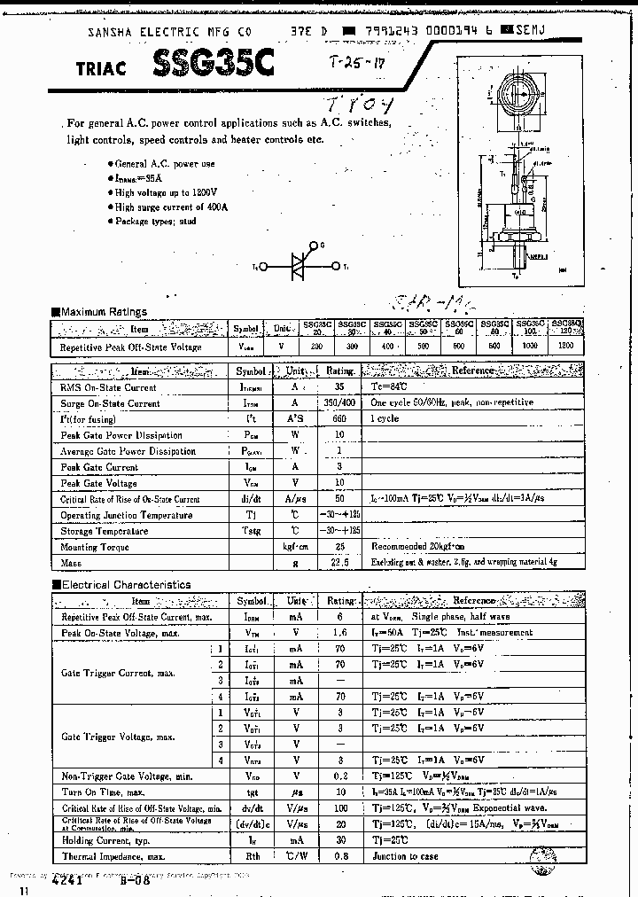 SSG35C30_3439233.PDF Datasheet