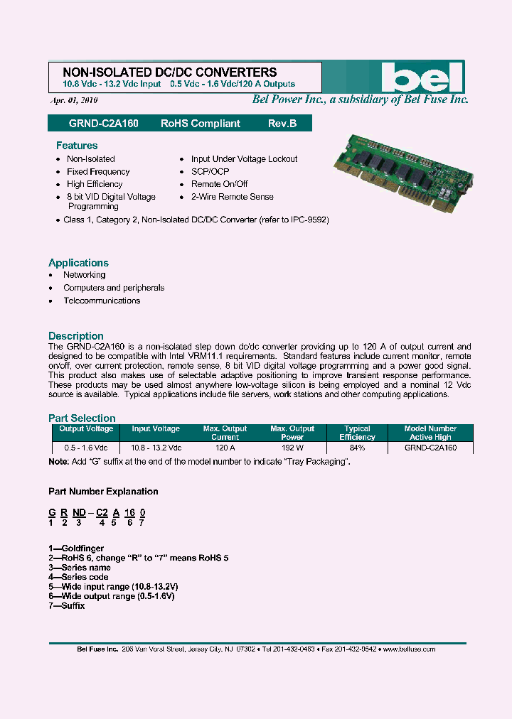 GRND-C2A160_3440164.PDF Datasheet