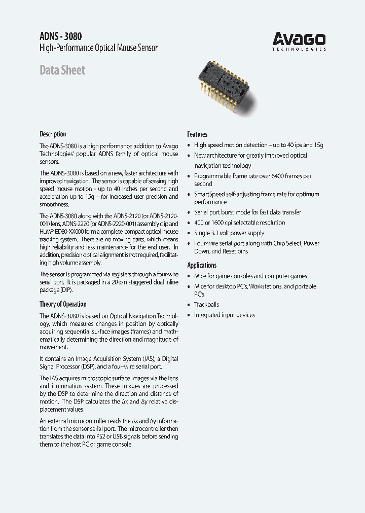 ADNK-3080_3445407.PDF Datasheet