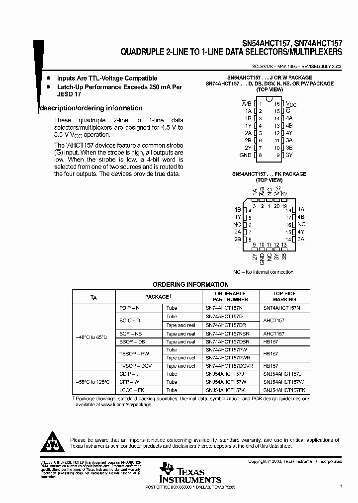 SNJ54AHCT157J_3448070.PDF Datasheet