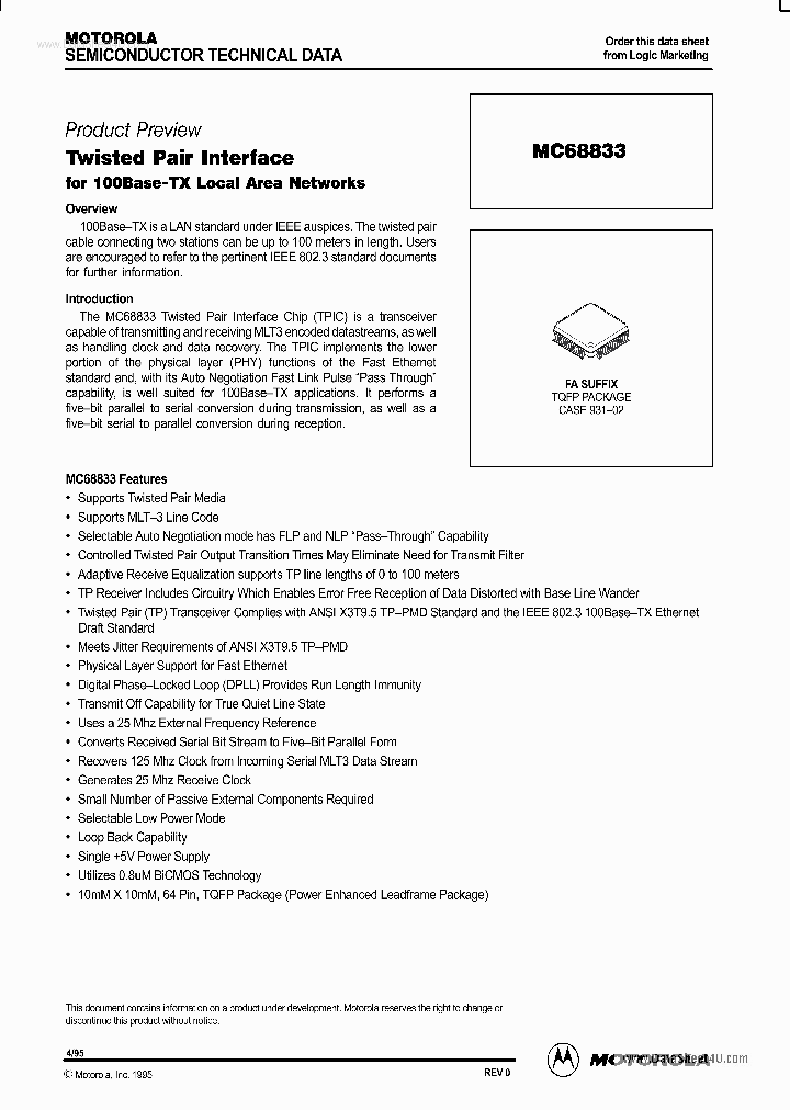 MC68833_3453728.PDF Datasheet