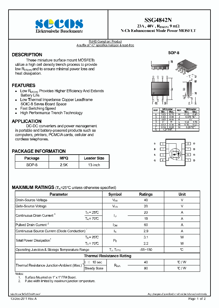 SSG4842N_3454947.PDF Datasheet