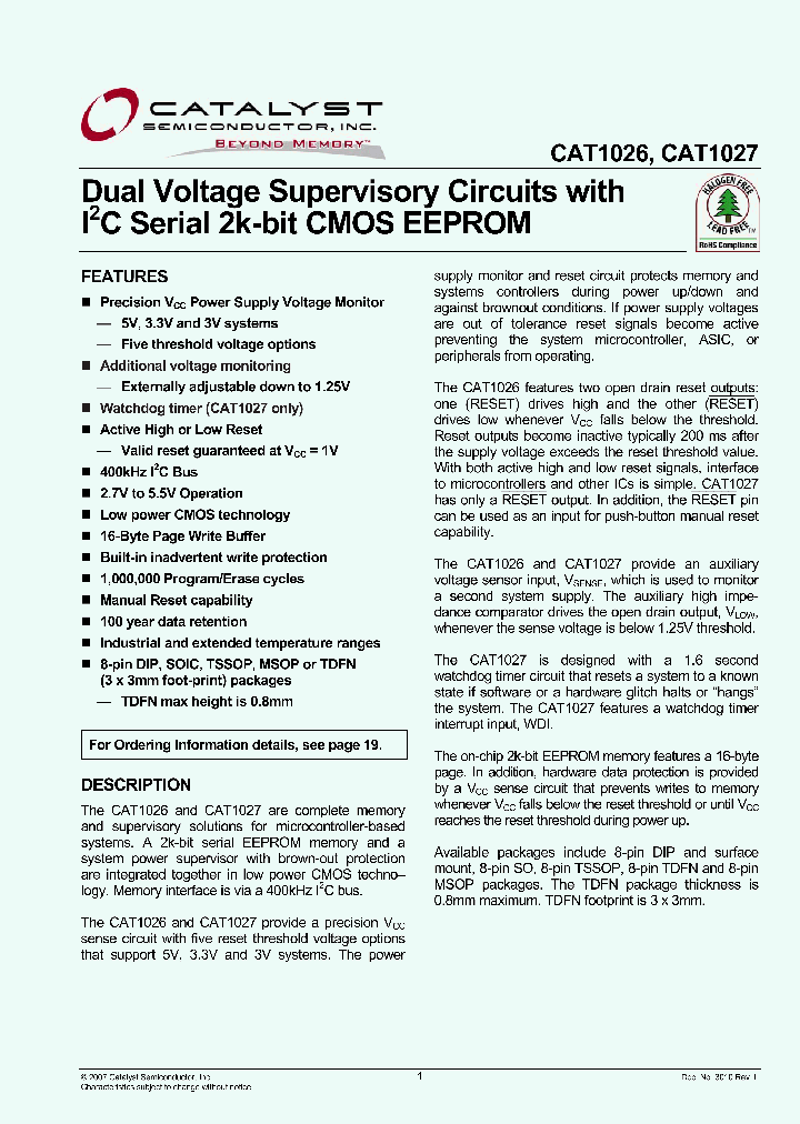 CAT1027WI-28T2_3461479.PDF Datasheet