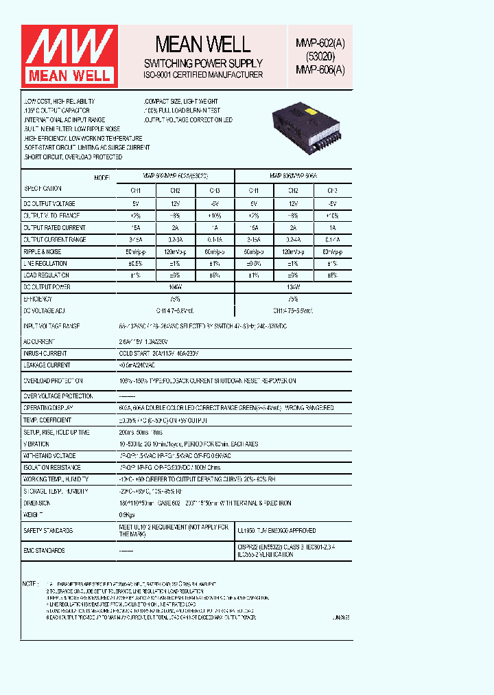 MWP-602A_3466012.PDF Datasheet