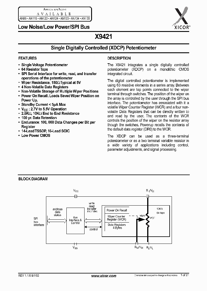 X9421WS-27_3467658.PDF Datasheet