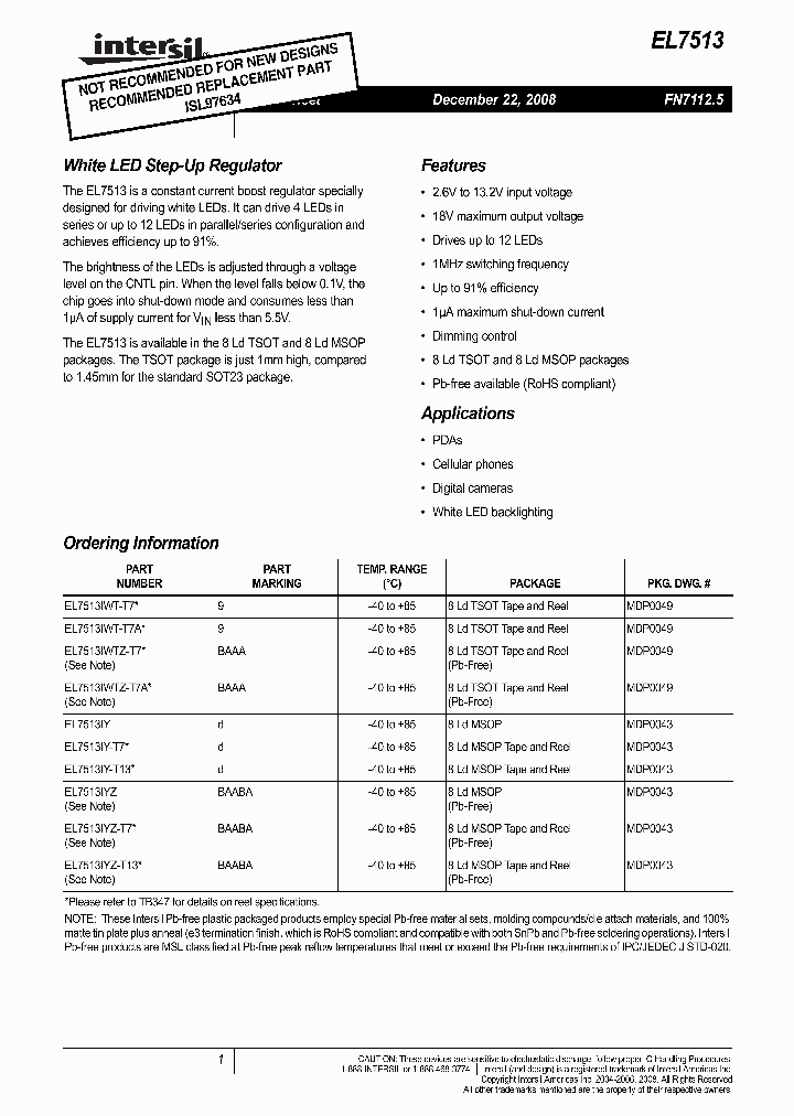 EL7513IWT-T7A_3469094.PDF Datasheet