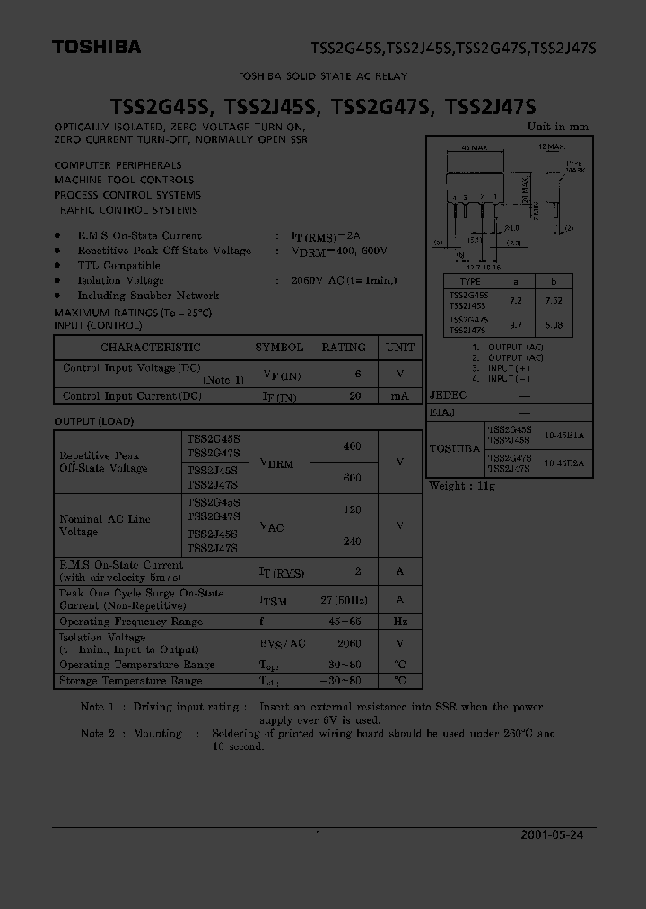 TSS2G45S_3467164.PDF Datasheet