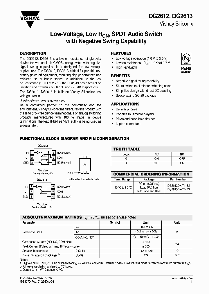 DG2613DX-T1-E3_3475821.PDF Datasheet