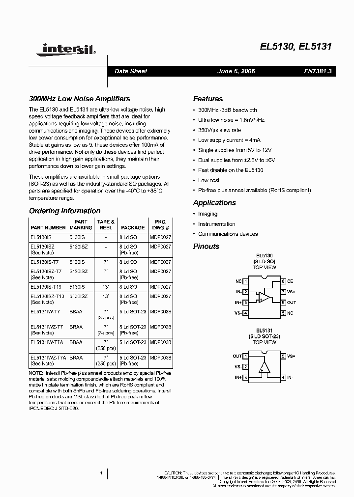 EL5131IWZ-T7A_3470341.PDF Datasheet