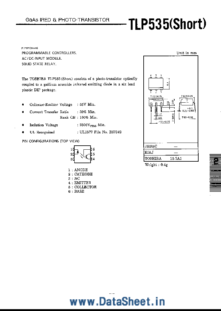 TLP535_3485727.PDF Datasheet