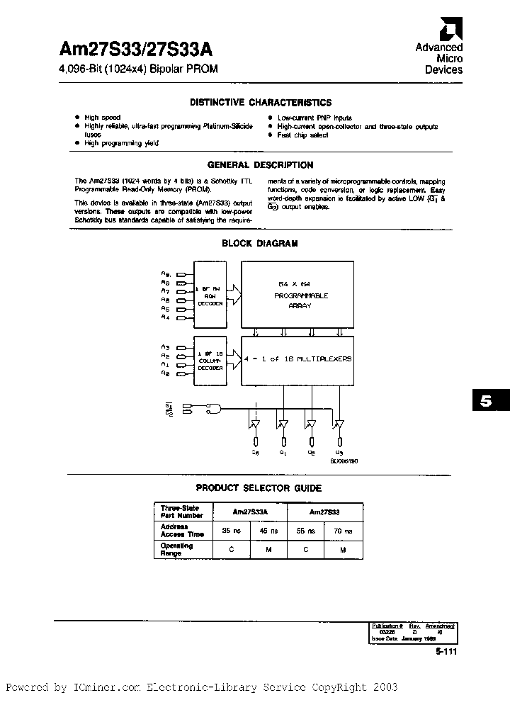 AM27S33ADMB_3486200.PDF Datasheet