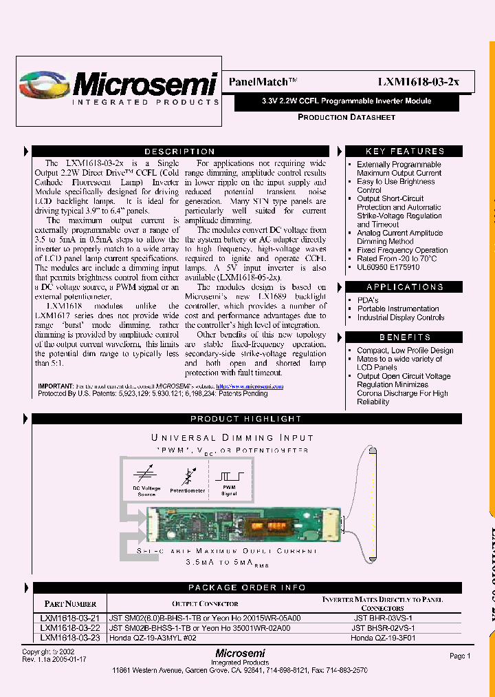 LXM1618-03-2X_3489770.PDF Datasheet