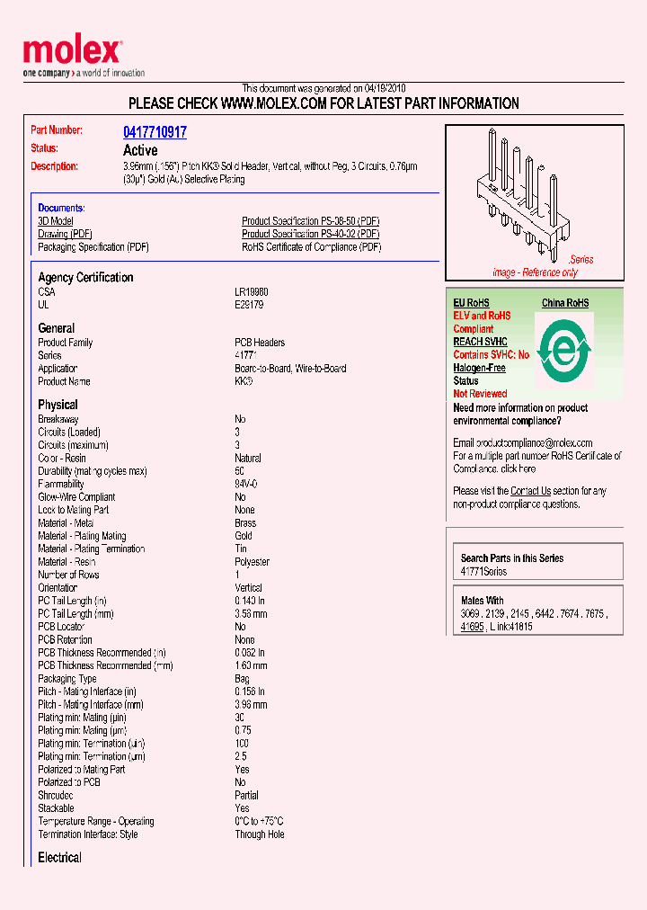 41771-0917_3496308.PDF Datasheet