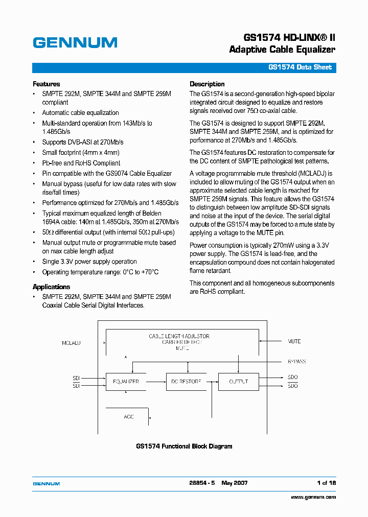GS1574-CNE3_3498925.PDF Datasheet