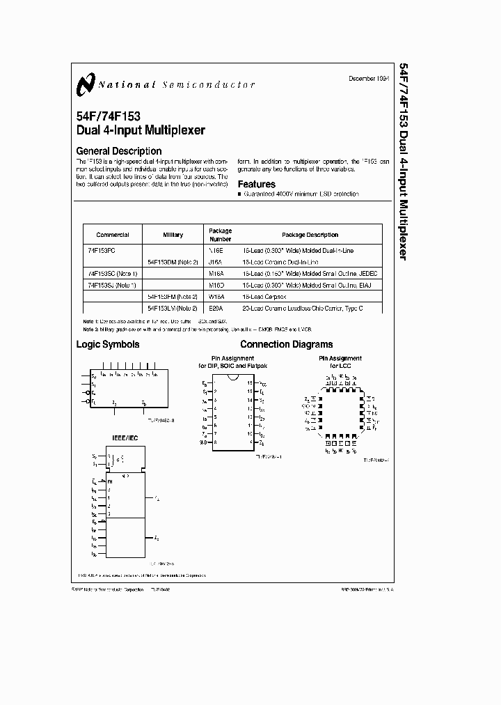 54F153_3498611.PDF Datasheet