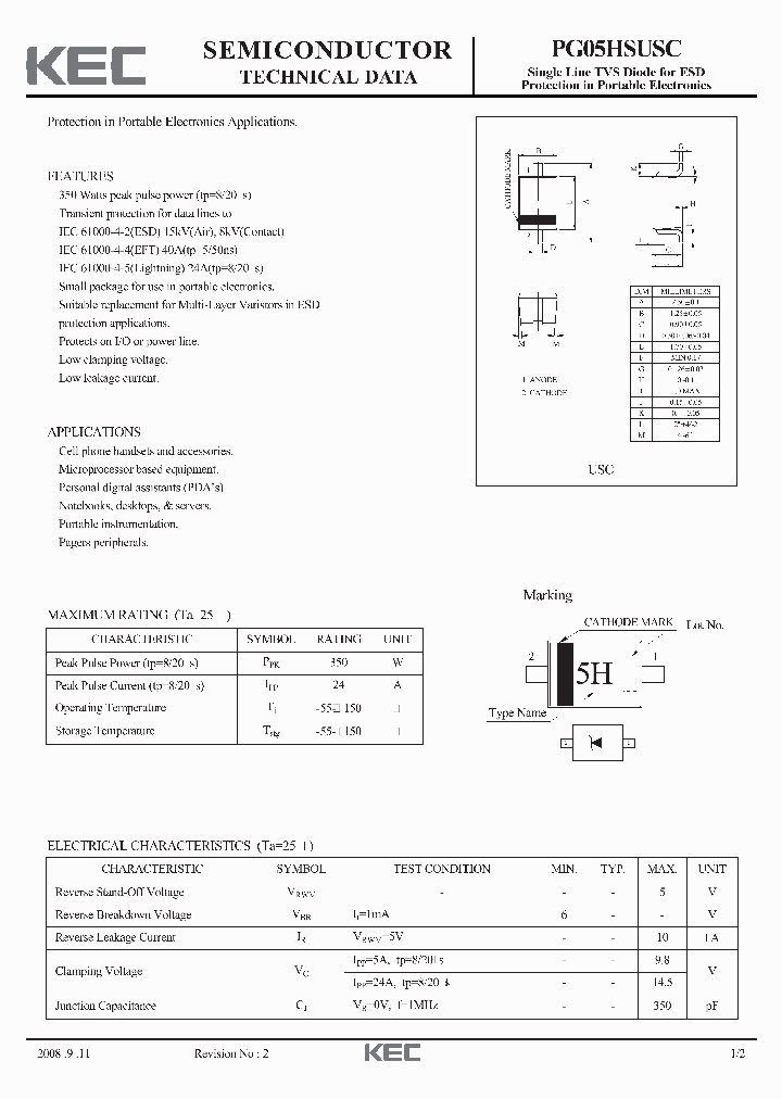 PG05HSUSC_3499608.PDF Datasheet