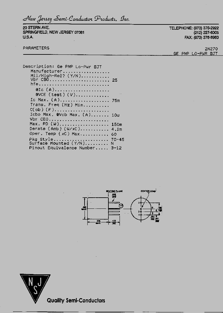 2N270_3499881.PDF Datasheet