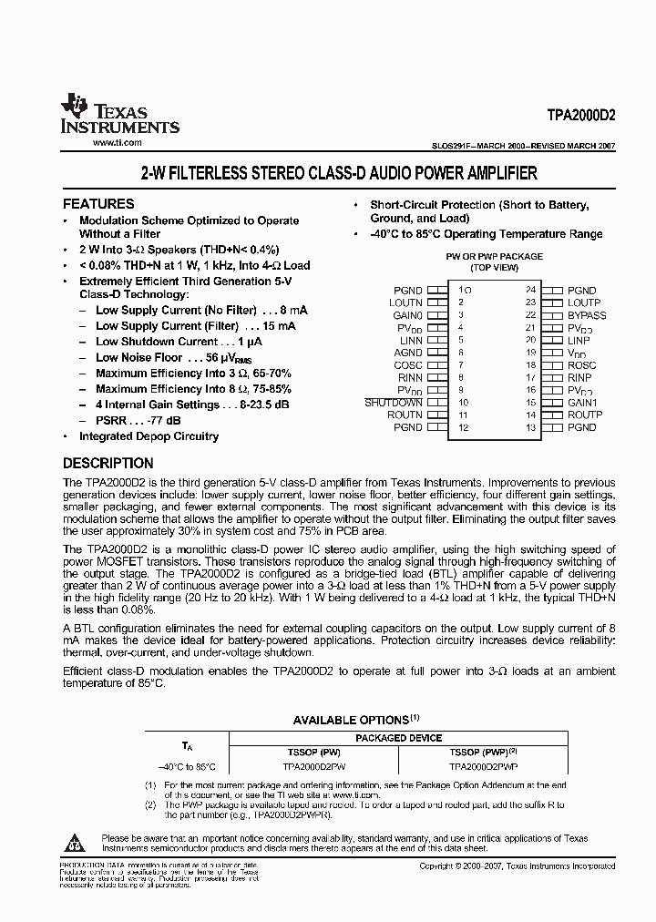 TPA2000D2PWRG4_3499342.PDF Datasheet