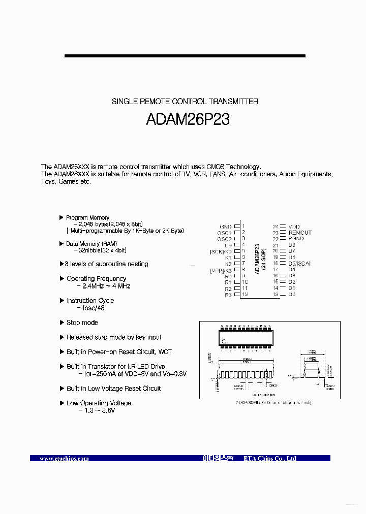 ADAM26P23_3499615.PDF Datasheet