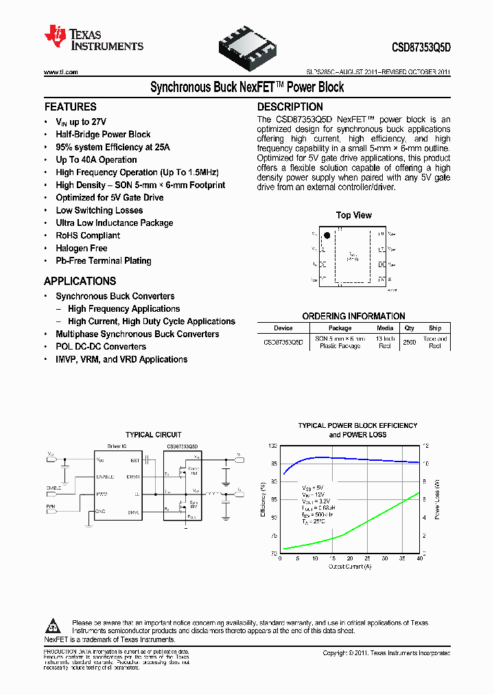 CSD87353Q5D_3501649.PDF Datasheet