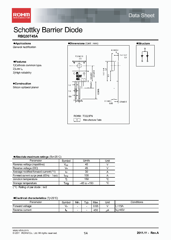 RBQ30T45A_3503026.PDF Datasheet