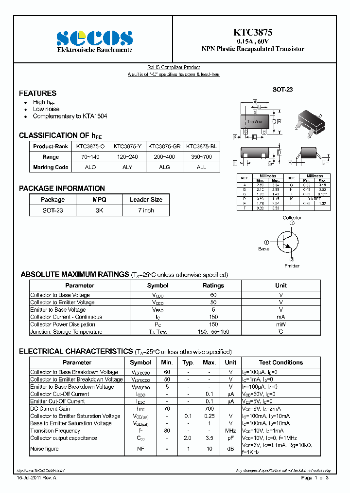 KTC3875_3511947.PDF Datasheet