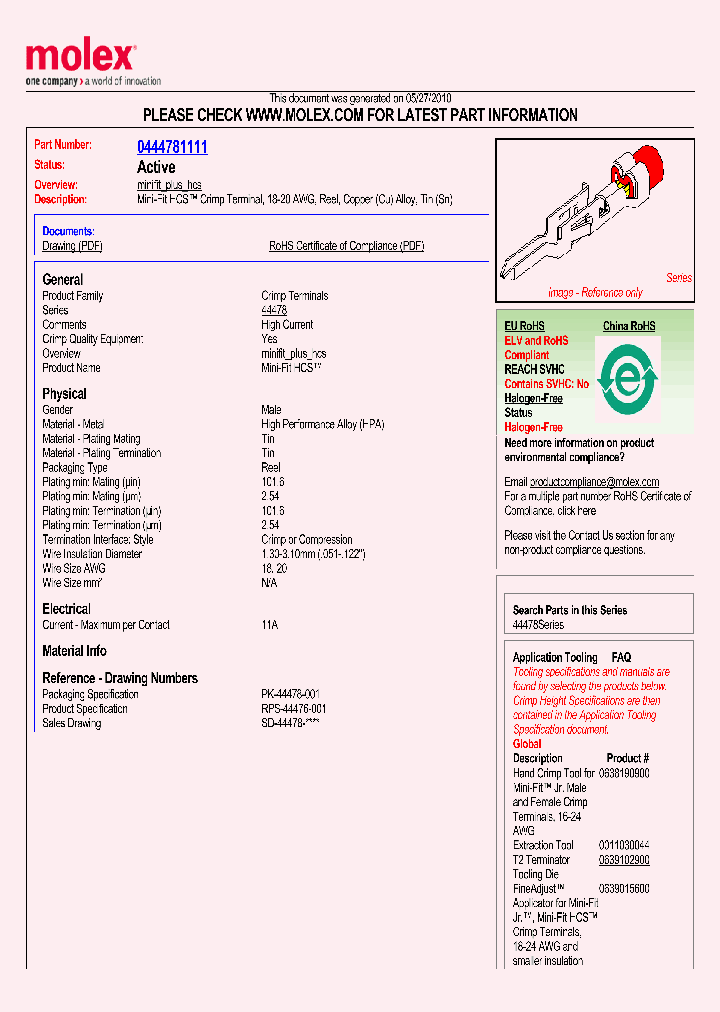 44478-1111_3521620.PDF Datasheet