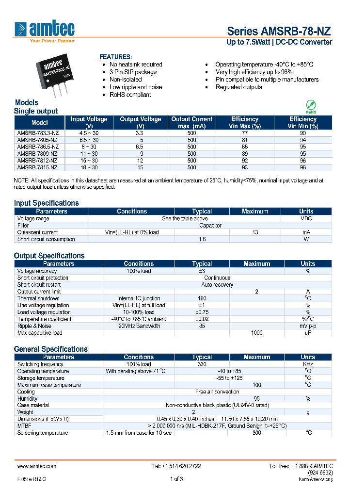 AMSRB-78-NZ_3523148.PDF Datasheet
