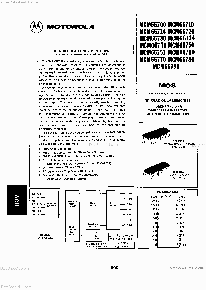 MCM66700_3524259.PDF Datasheet