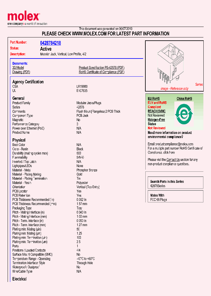42878-4218_3523206.PDF Datasheet