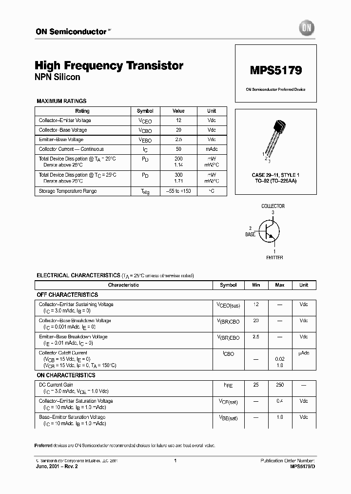 MPS5179-D_3525460.PDF Datasheet
