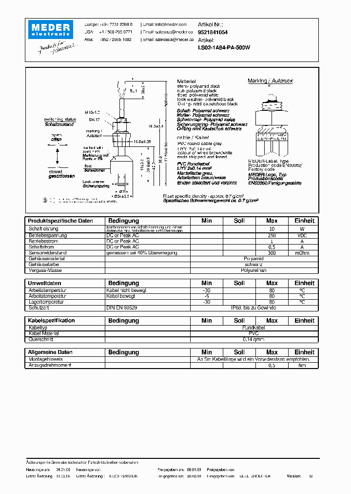 LS02-1A84-PA-500WDE_3524826.PDF Datasheet