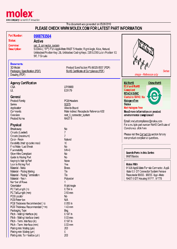 90879-3504_3527311.PDF Datasheet