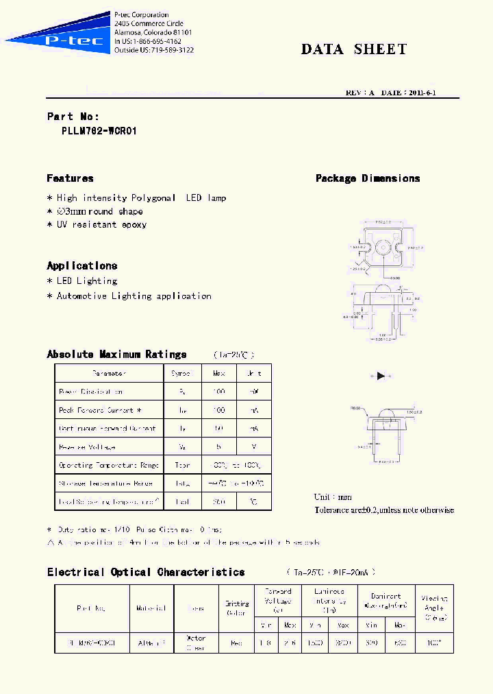 PLLM762-WCR01_3535368.PDF Datasheet