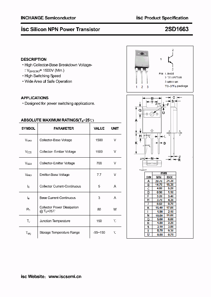 2SD1663_3538006.PDF Datasheet