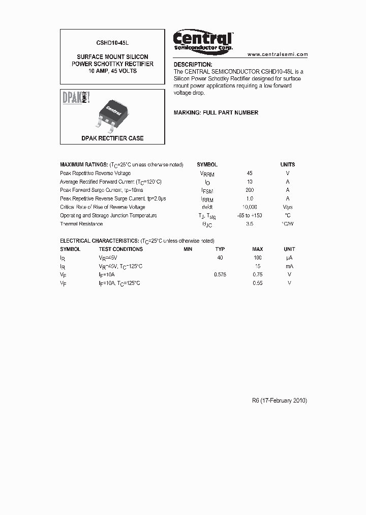 CSHD10-45L10_3539930.PDF Datasheet