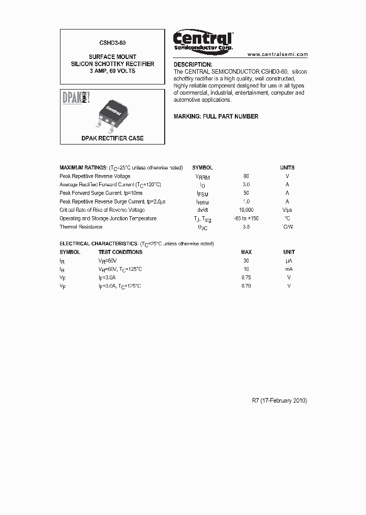 CSHD3-6010_3539934.PDF Datasheet