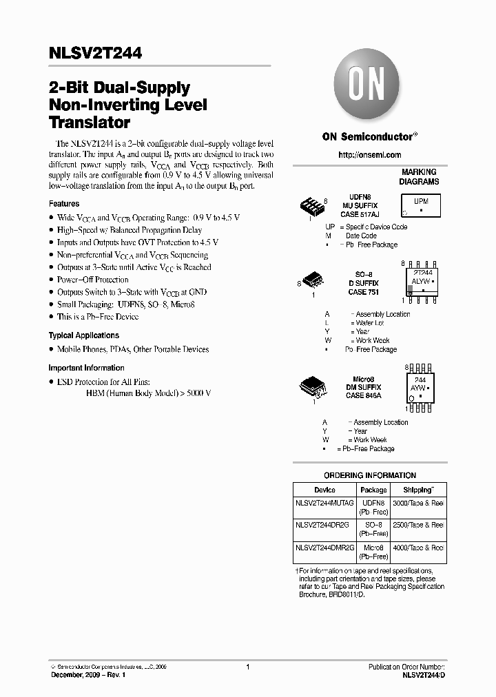 NLSV2T244MUTAG_3542044.PDF Datasheet